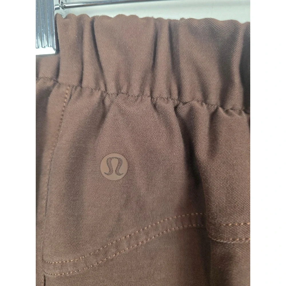 Lululemon Utilitech Cargo Tapered Pants Java Brown‎ High Rise Size 26 LW5ENBS